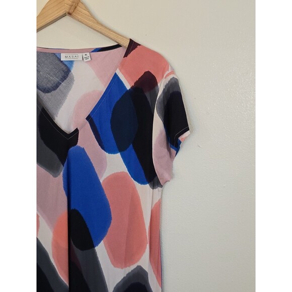 Masai Copenhagen Nebili Shift Midi Dress Womens Size XL Day Dress - Picture 4 of 11